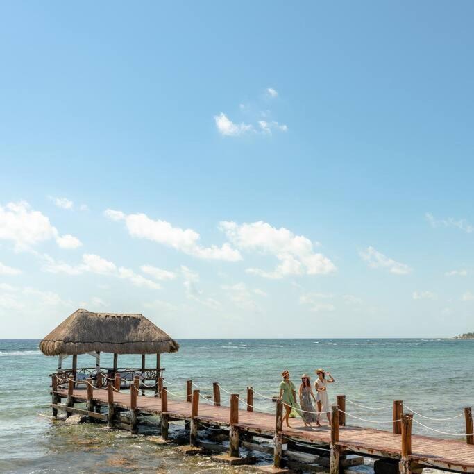 Apartamento Casa Blanca By The Caribbean Sea Akumal Exterior foto